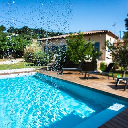 Les Manaux En Provence Bed & Breakfast Roquevaire Bagian luar foto